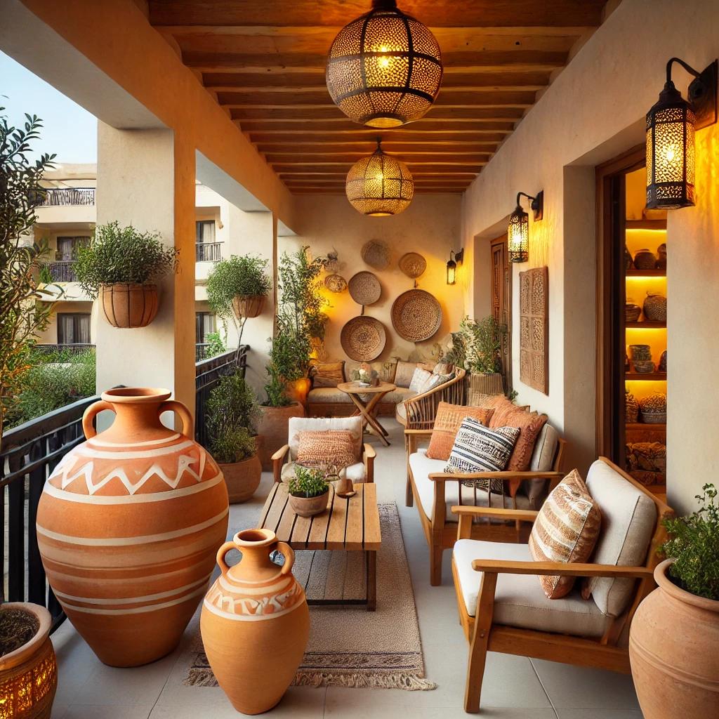 Idée aménagement balcon intérieur