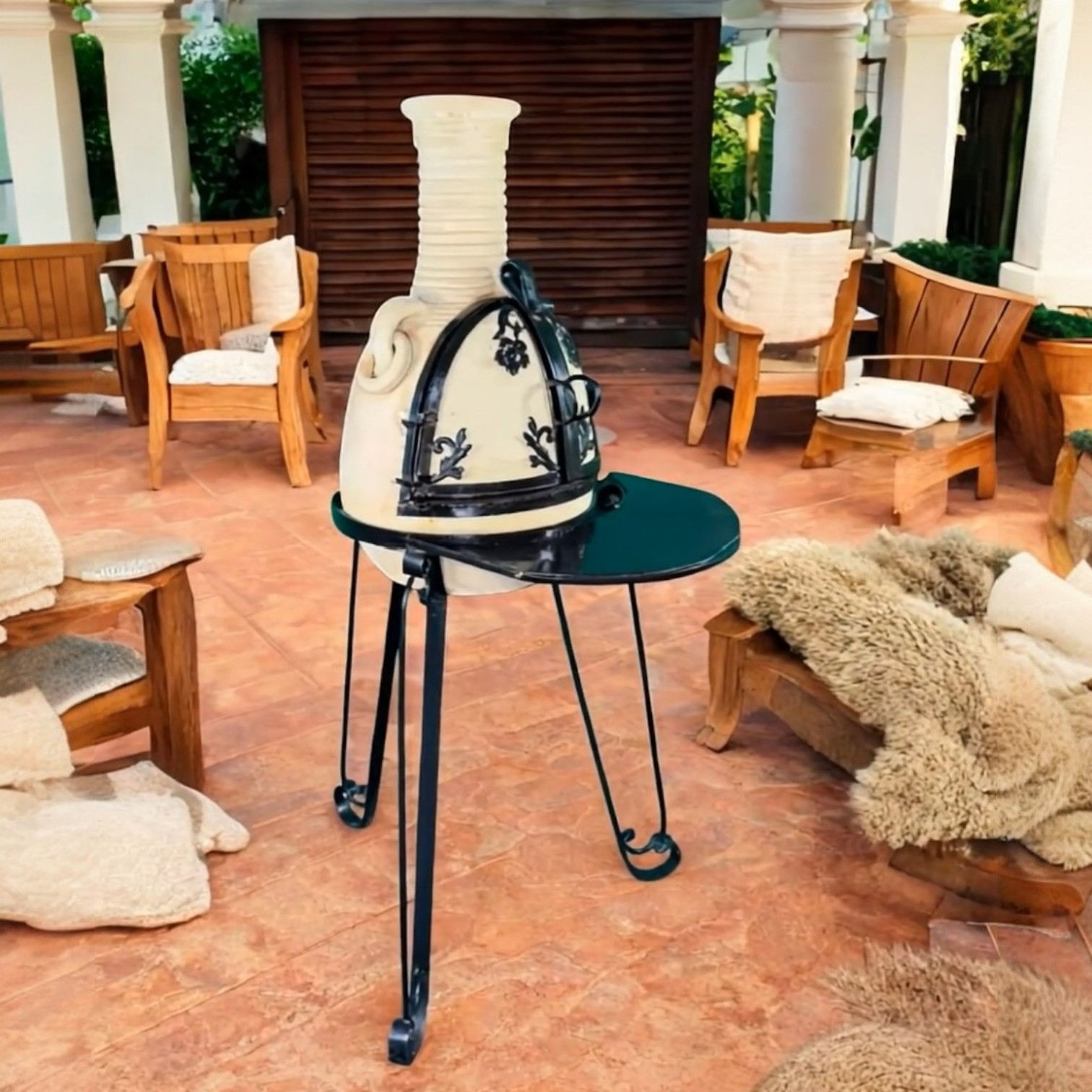Les barbecues en forme de jarre sont à la fois originaux et pratiques. Fabriqués en terre cuite, ces barbecues sont parfaits pour les amateurs de grillades qui souhaitent ajouter une touche méditerranéenne à leurs repas en extérieur. Leur design artisanal et leur capacité à conserver la chaleur en font des ustensiles efficaces pour la cuisson, tout en étant des objets décoratifs attrayants pour vos espaces extérieurs (grill, weber)