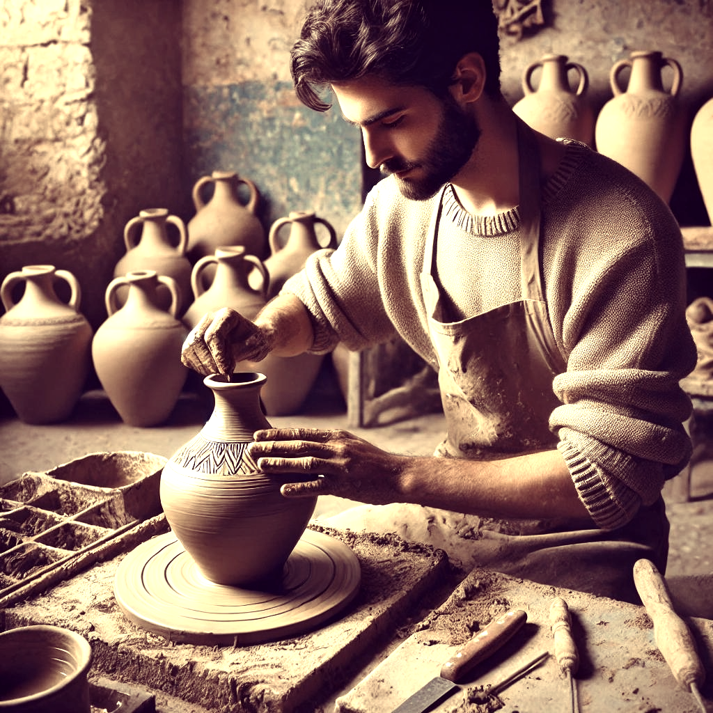 Notre histoire Atlas Design est le fruit d’une passion profonde pour l’artisanat méditerranéen et le désir de préserver un savoir-faire ancestral. Inspirés par les artisans de plusieurs pays renommés pour leurs poteries et créations en terre cuite, nous avons entrepris de créer un pont entre tradition et modernité. Chaque pièce que nous proposons raconte une histoire : celle des mains expertes qui l’ont façonnée, des techniques transmises de génération en génération et de l’héritage culturel qu’elle porte en elle. En lançant Atlas Design, nous avons voulu offrir aux amateurs d’art et de décoration une collection unique qui allie élégance, authenticité et intemporalité, tout en rendant hommage aux artisans qui en sont les véritables créateurs