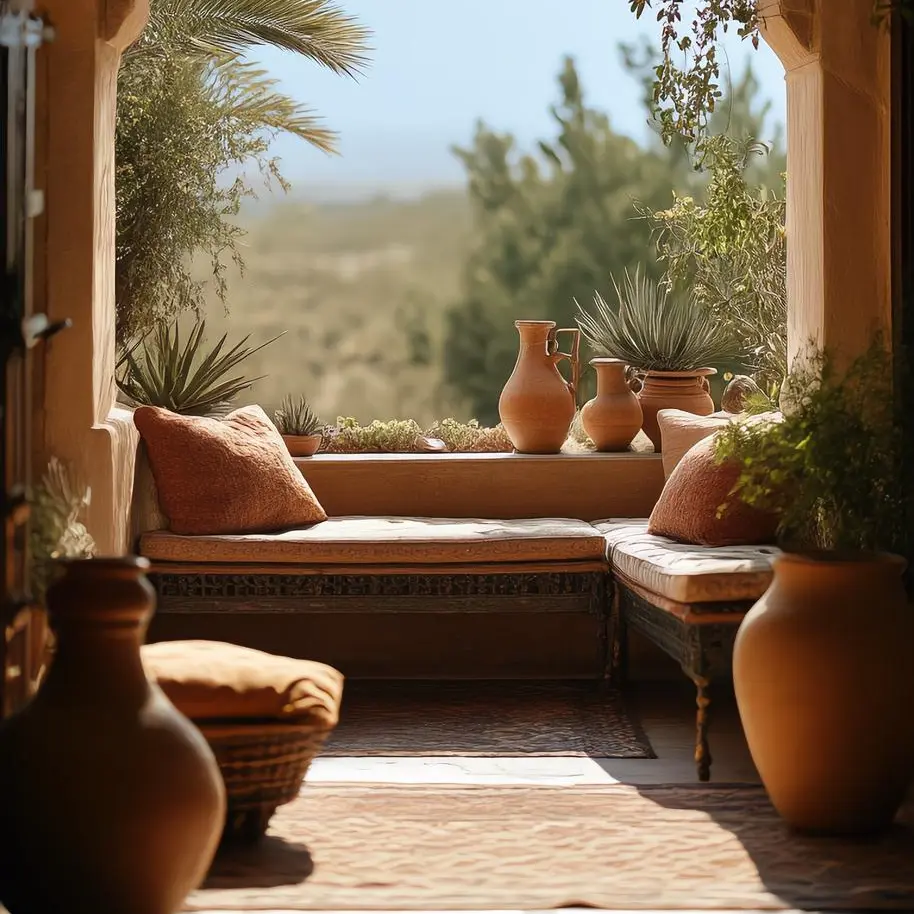 Authenticité en terrasse Imaginez votre terrasse ornée de grandes jarres et amphores en terre cuite, délicatement façonnées par des maîtres artisans. Chaque pièce raconte une histoire, apporte chaleur et élégance, et crée un espace convivial où partager des moments uniques.