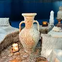 Decorative handcrafted terracotta jar “Sovereign of the Orient”