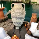 Antique decorative terracotta amphora "Relic of Sousse"