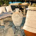 Amphore décorative antique en terre cuite "Relique de Guelala"