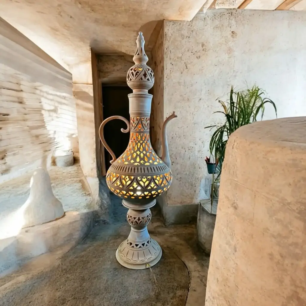 "Jasmin" handcrafted lamp
