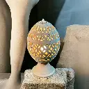 “Ray of light” handcrafted lamp