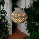 "Celestial Bubble" handmade hanging lamp