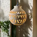 "Sunset" handmade hanging lamp
