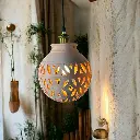 "Moonlight" handmade hanging lamp