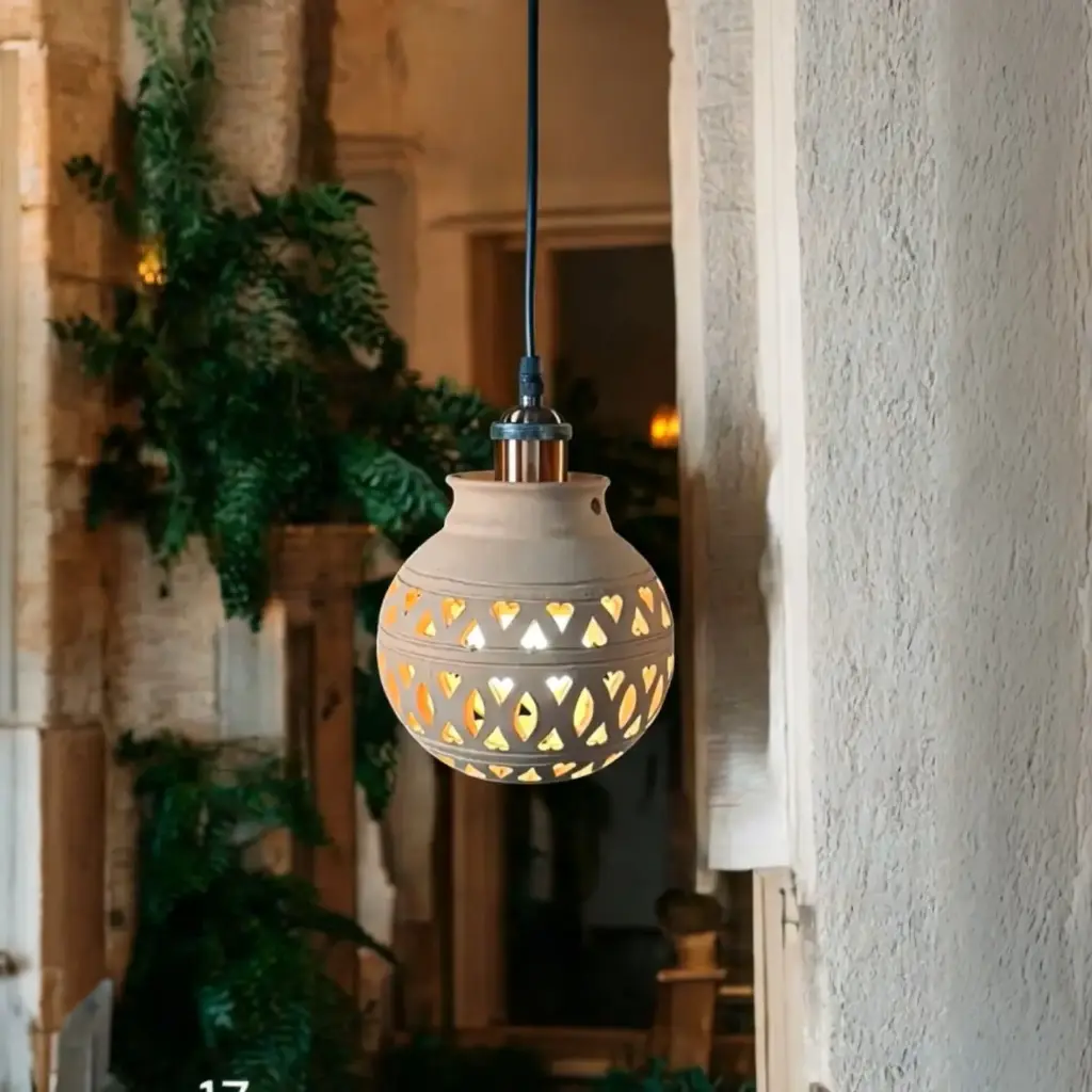 "Galaxy" handmade hanging lamp