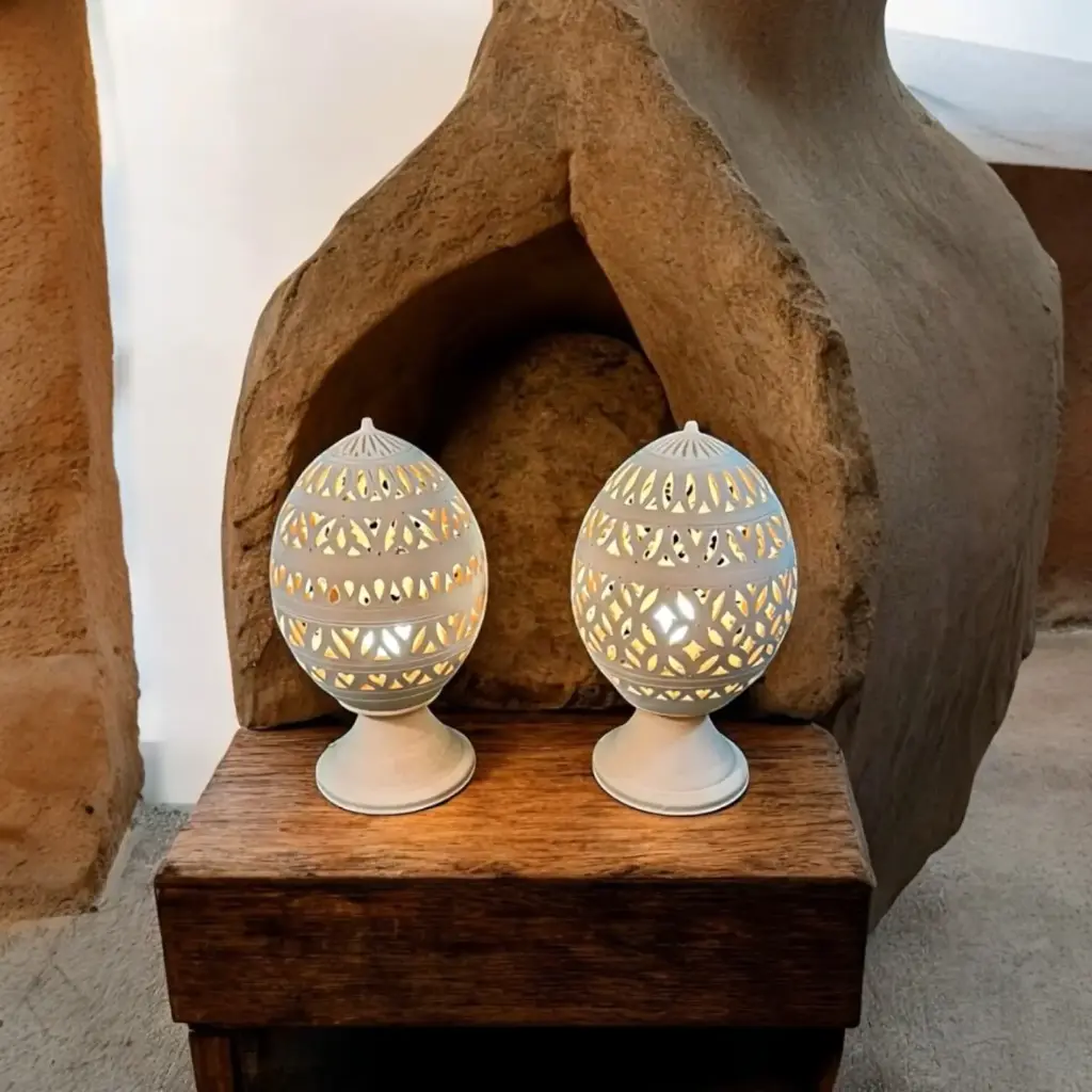 Lampe artisanale "Rayon de lumière"